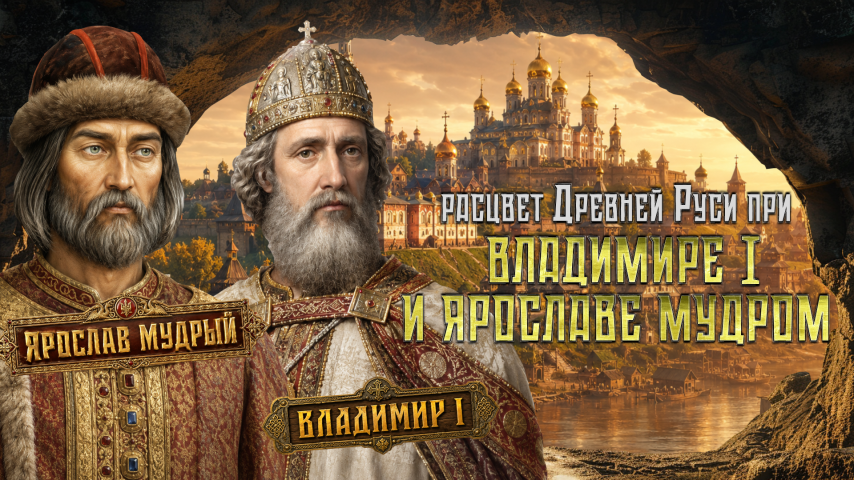 Серия 18 - Расцвет Древней Руси при Владимире I и Ярославе Мудром