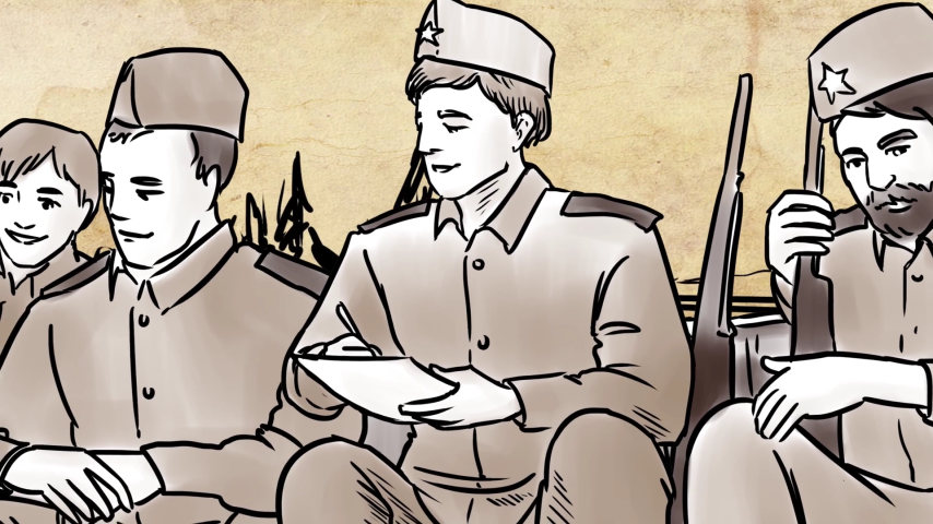 Серия 14 - Письма войны. 14 серия