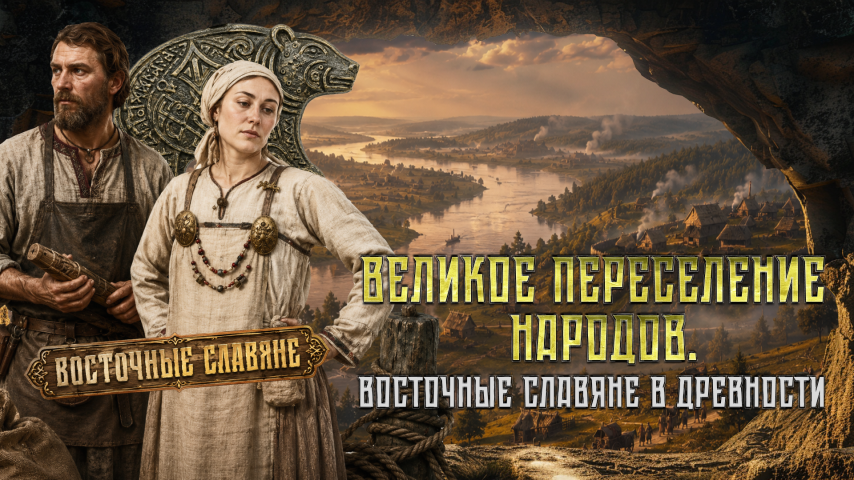 Серия 23 - Великое переселение. Восточные славяне в древности