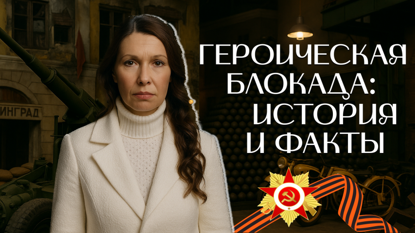 Серия 9 - Героическая блокада: история и факты.