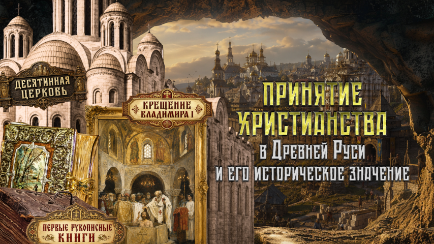 Серия 17 - Принятие христианства в Древней Руси и его историческое значение