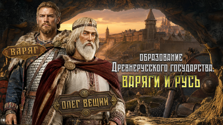 Серия 14 - Образование Древнерусского государства. Варяги и Русь