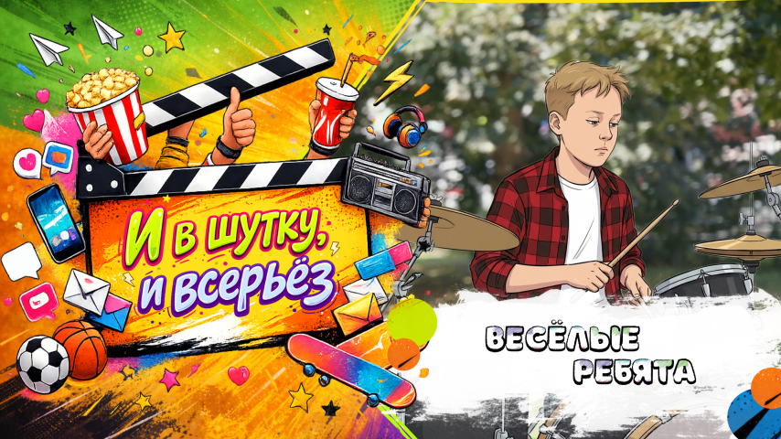 Серия 14 - Весёлые ребята