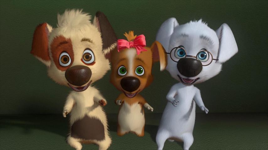 Белка и Стрелка. Озорная семейка